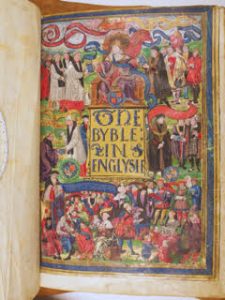 Enclosed and wrapped about with dust: Latin and English in the material history of the Bible in England, 1200-1553 @ ÚŘLS FF UK, místnost 147