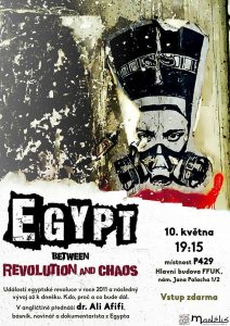 Egypt between Revolution and Chaos: přednáška a diskuze